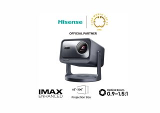 Hisense C2 Pro Smart mini Laser Projector, 4K Ultra HD 3840x2160, 2000:1, 2600 лумена, 60 Hz, Optical Zoom & Digital Zoom, Dolby Vision, IMAX Enhanced, HDR10+, HDR10, HLG, 2*10W