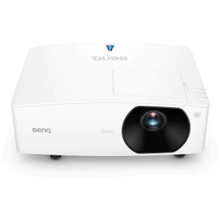 Мултимедиен проектор BenQ LU710, DLP, BlueCore Laser, WUXGA 1920x1200, Яркост 4000AL, Контраст 100 000:1, Коефициент на увеличение 1.3x, 2D Keystone, живот 20 000 часа, HDMI x2, LAN управление, IP5X DustGuard, 92% Rec.709, 360 градусова проекция, Infographic Mode, 12V Trigger, 6.3 кг