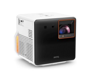 Мултимедиен проектор BenQ X300G, 3LED, Short Throw, 2000lm, 4K, HDR, 95% Rec709, Low input lag (4K/1080P: 16.67ms@60Hz; 1080p: 8.4ms@120Hz, 1080p:6ms@240Hz), Game mode, 8W*2 treVolo Sp., Realtime Auto 3D, RT Auto Focus, 1.2x Motor.Zoom, T/R 0.69-0.83, Compact size