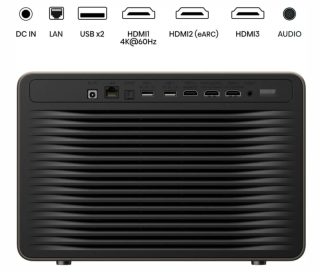Hisense XR10 Laser Projector, 4K Ultra HD 3840x2160, 6000:1, 6000 лумена, 60 Hz, 16:9, проекционно съотношение 0.84-2.0:1, VIDAA U9, 3 x HDMI, HDR, HDR 10, HDR 10+, DTS Virtual X, 2x8W+15W, черен