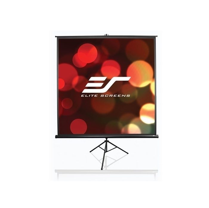 Екран Elite Screen T99UWS1 Tripod, 99" (1:1), 177.8 x 177.8 cm, черен