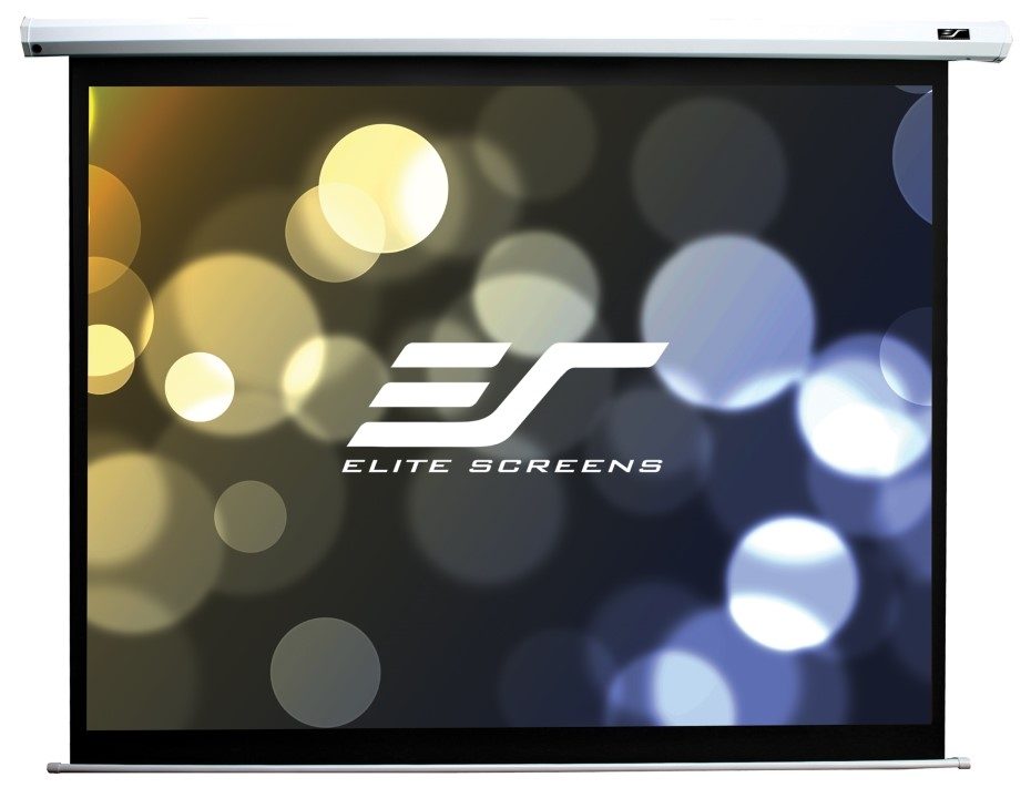 Elite Screen Electric120V Spectrum, 120" (4:3), 243.8 x 182.9 cm, Бял