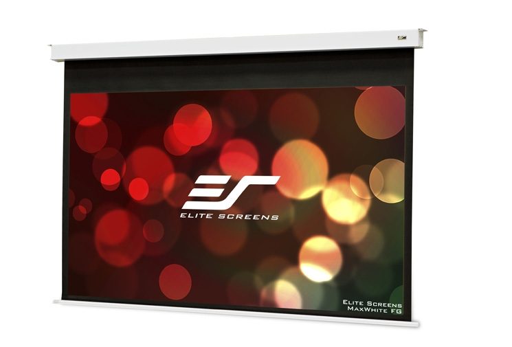 Elite Screen EB110HW2-E12, 110" (16:9), 243.5 x 137.0 cm, Бял