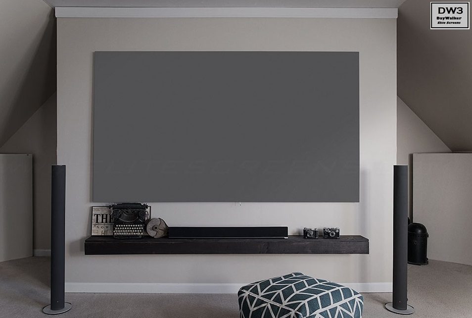 Екран Elite Screen DWF135DHD3, 135" (16:9), DayWalker DW3, 299.4 x 168.15 cm, DW3 Full Grey