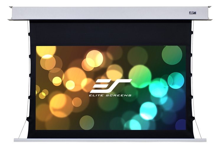 Екран Elite Screen ETB100HW2-E12, 100" (16:9), 221.4 x 124.5 cm, Бял