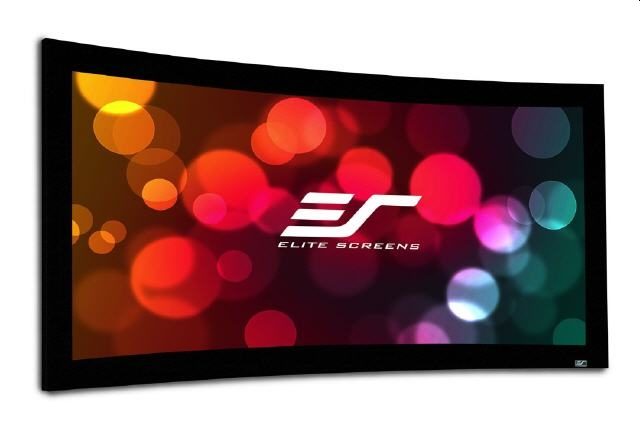 Elite Screen CURVE120WH1-A4K, 120" (16:9), ЧЕРНА РАМКА, 265.9 x 149.1 cm, AcousticPro1080P3 (A4K)