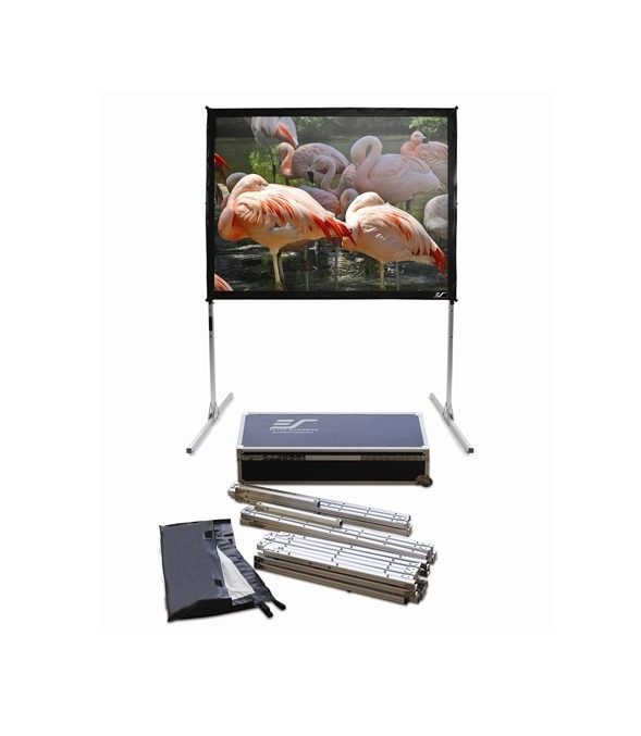 Екран Elite Screen Q200H1, 200" (16:9), 442.0 x 248.9 см, черен
