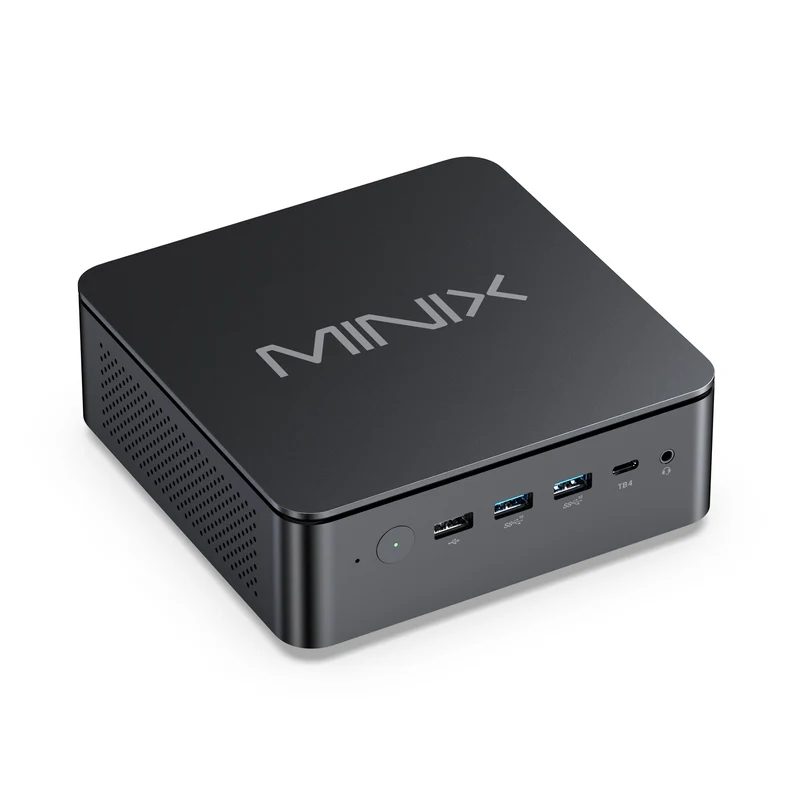 Настолен компютър MiniX Elite EU736-AI, Intel Core Ultra 7-365H, 64GB DDR5, 1TB SSD, Dual LAN 2.5GHz, Wi-Fi 7, Windows 11 Pro