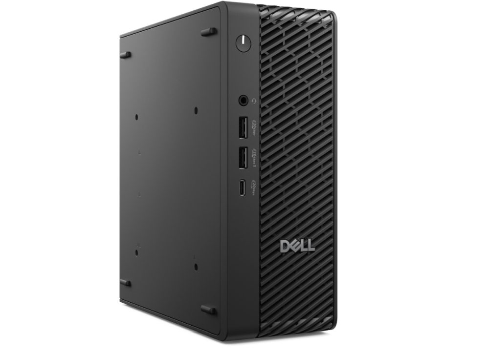 Работна станция Dell Pro Max Micro FCM2250, Intel Core Ultra 7 265, 16GB DDR5, 1TB SSD, NVIDIA RTX A1000, Wi-Fi 7, българска клавиатура и мишка, 280W, Ubuntu, 3Y PS