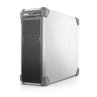 Сървър Dell PowerEdge T160, Xeon 6315P, 3x 3.5" Chassis and 2x2.5" Cabled, Intel Xeon 6 Performance 6315P 2.8G, 4C/4T, 16GB UDIMM 5600MT/s ECC, 2TB 7.2K RPM SATA Hard Drive, Single 300W Cabled PSU, No Controller Software RAID S160, iDRAC9 Ent.16G, 3Y Basic NBD