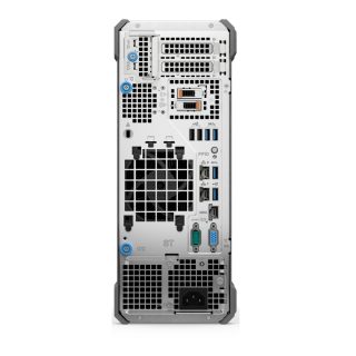 Сървър Dell PowerEdge T160, Xeon 6315P, 3x 3.5" Chassis and 2x2.5" Cabled, Intel Xeon 6 Performance 6315P 2.8G, 4C/4T, 16GB UDIMM 5600MT/s ECC, 2TB 7.2K RPM SATA Hard Drive, Single 300W Cabled PSU, No Controller Software RAID S160, iDRAC9 Ent.16G, 3Y Basic NBD