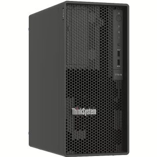 Сървър Lenovo ThinkSystem ST50 V3, Intel Xeon 6353P (2.70 GHz, 8-ядрен, 24 MB кеш, 65 W), 1x32GB 2Rx8, 2x960GB SSD, SW RAID, 1x500W, XCC2 Standard