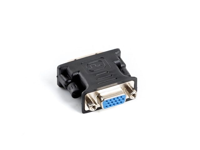 Lanberg адаптер DVI-I (м) (24+5) dual link -> VGA (15f)