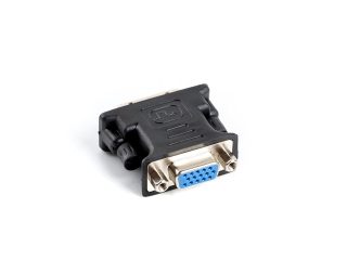 Lanberg адаптер DVI-I (м) (24+5) dual link -> VGA (15f)