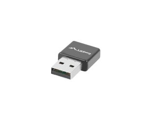 LANBERG безжична мрежова карта USB NC-0300-WI N300 2x вътрешна антена
