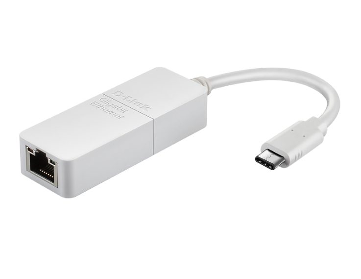 D-Link USB-C към Gigabit Ethernet адаптер