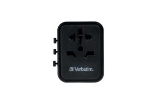 Verbatim UTA-02 Универсален пътен адаптер с 1 x USB-C PD 20W / 1 x USB-A QC 3.0