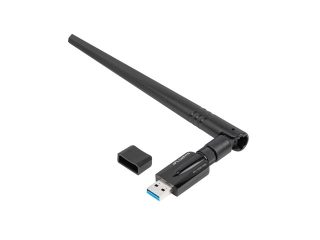 Lanberg Wireless Network Card USB адаптер NC-1200-WIE AC1200 Dual Band