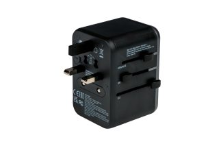 Verbatim UTA-04 Универсален пътен адаптер с 1 x USB-C PD 61W & QC 3.0 / 1 x USB-C / 3 x USB-A