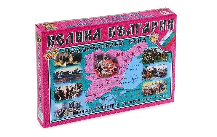 Картонена игра Детски свят Велика България !!!