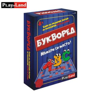 Картонена игра БУКВОРЕД №178 ПЛМ !!!