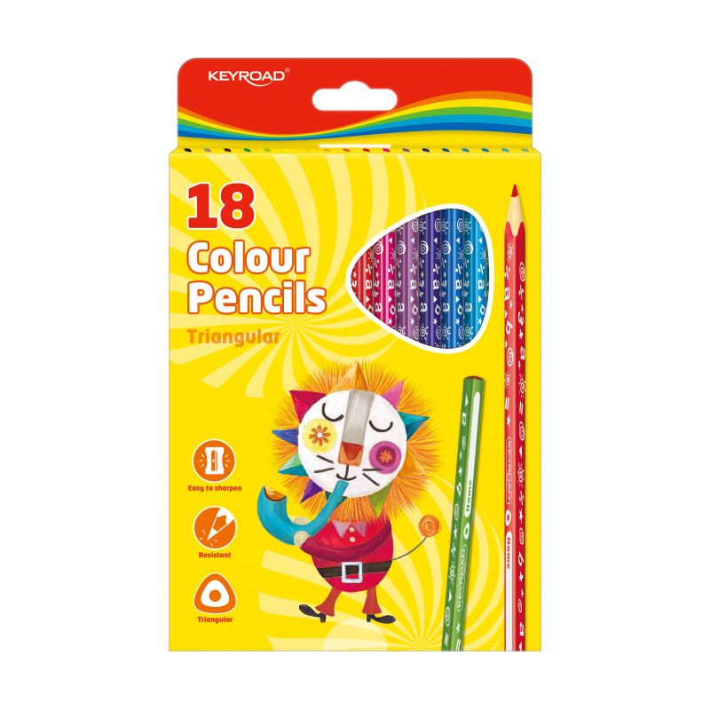 Цветни моливи КЕЙРОУД KR971275 18 цвята
