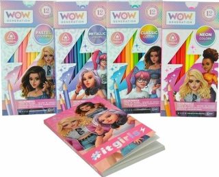 Цветни моливи 4*12 цвята WOW00044 !!!