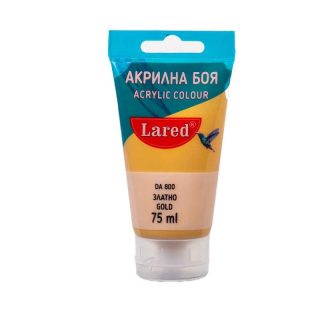 Акрилни бои 75мл ЛАРЕД ЗЛАТО