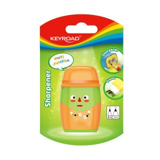 Острилка КЕЙРОУД 2в1+ гума човече KR972118 бл.
