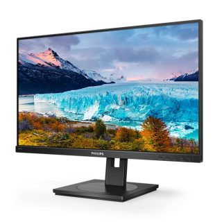 Philips 242S1AE 23.8" IPS монитор, Full HD, 100Hz, Adaptive Sync, с регулиране на височината