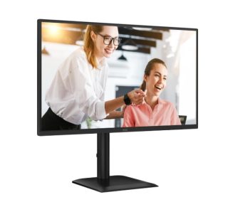 AOC Q27E4CV, 27" IPS WLED, 2560x1440@120Hz, 4ms GtG, 1ms MPRT, 350cd/m2, 1500:1, 50M:1 DCR, Adaptive Sync, FlickerFree, Anti-Blue light, 2Wx2, Tilt, Height Adjust, Pivot, Swivel, HDMI, DP, USB hub, RJ45