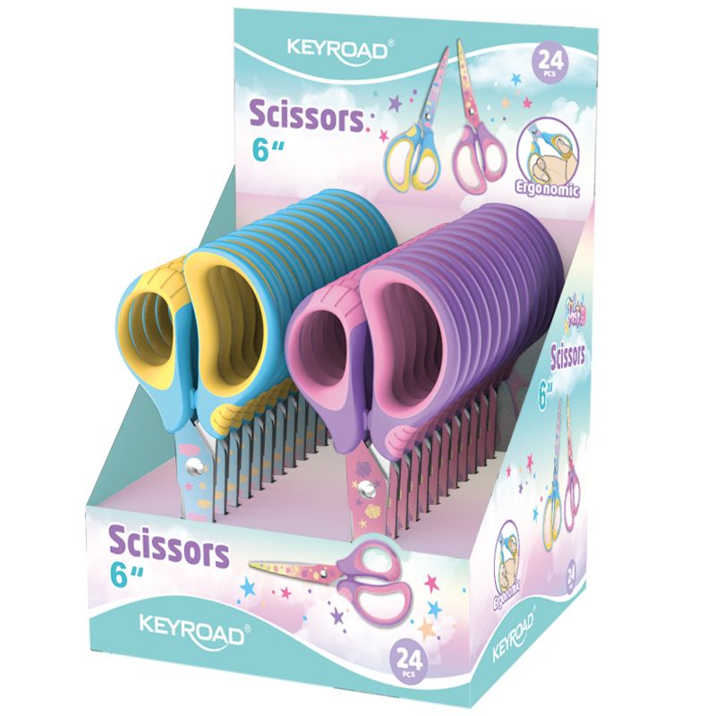 Ножица КЕЙРОУД 15.5см KR972539 СОФТ ПАСТЕЛ