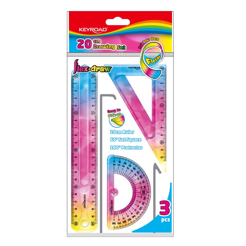 Комплект КЕЙРОУД KR972278 RAINBOW 20см 3ч