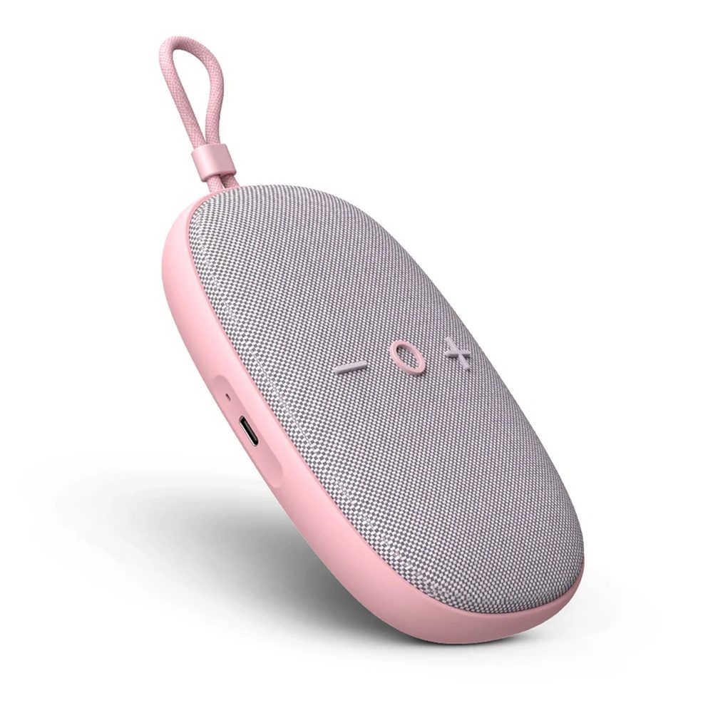HiFuture ASCENDO Pink, Bluetooth 5.3, IPX7 водоустойчив, 20W изход, Pair to Play (TWS режим), до 15 часа възпроизвеждане, вграден 2-в-1 усилвател