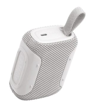 JBL GO 5 WHT Водоустойчив и удароустойчив преносим високоговорител