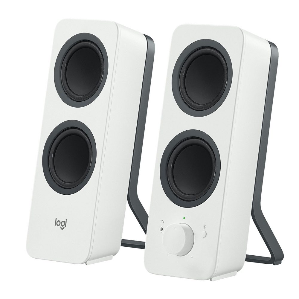 Logitech Z207 Bluetooth компютърни тонколони - Бял