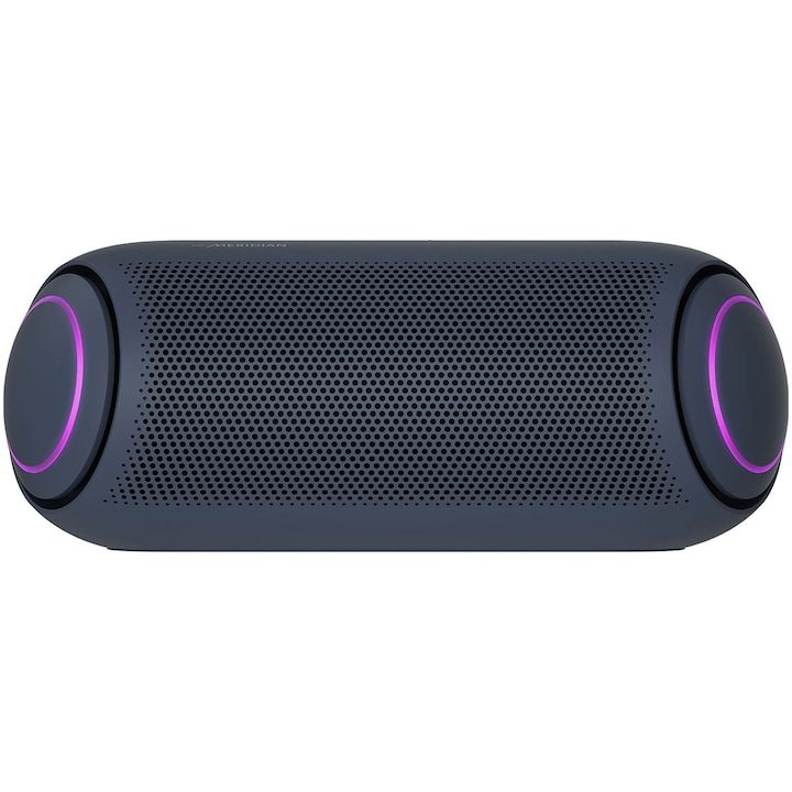 LG PL7 Преносима Bluetooth тонколона XBOOM Go, Meridian Audio Technology, водоустойчива IPX5, парти светлинни ефекти, гласови команди, говорител, Bluetooth, Dual Action Bass, 24-часов живот на батерията
