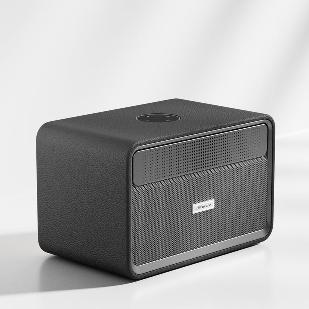 HiFuture Passion X Black, 100W изходна мощност (макс.), вградена мощна DSP с DynaBoost технология, изработен дървен корпус, безжична 5.4, двулентова пълночестотна говорителна система, вградена 8000mAh високоефективна батерийна система, сдвояване за стерео звук (TWS режим)