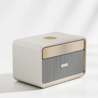 HiFuture Passion X Latte, 100W изходна мощност (макс.), вграден мощен DSP с DynaBoost технология, дървен корпус, Wireless 5.4, двулентова пълночестотна говорителна система, вградена 8000mAh високоефективна батерийна система, сдвояване за стерео звук (TWS режим)
