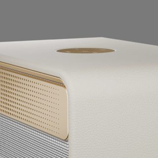 HiFuture Passion X Latte, 100W изходна мощност (макс.), вграден мощен DSP с DynaBoost технология, дървен корпус, Wireless 5.4, двулентова пълночестотна говорителна система, вградена 8000mAh високоефективна батерийна система, сдвояване за стерео звук (TWS режим)