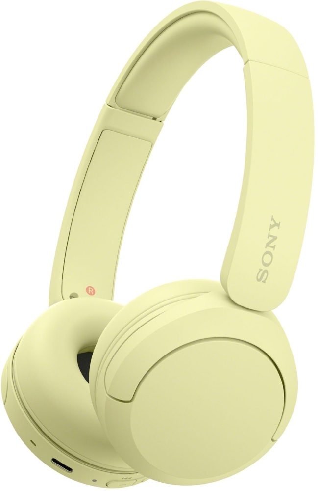 Sony Headset WH-CH520, жълт