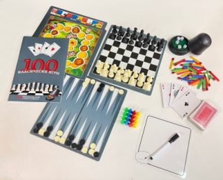 Картонена игра ПЛМ 100 КЛАСИЧЕСКИ ИГРИ 8+ !!!