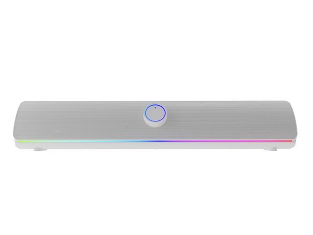 Genesis Soundbar Helium, 312BT, 2.0 Bluetooth, Бял