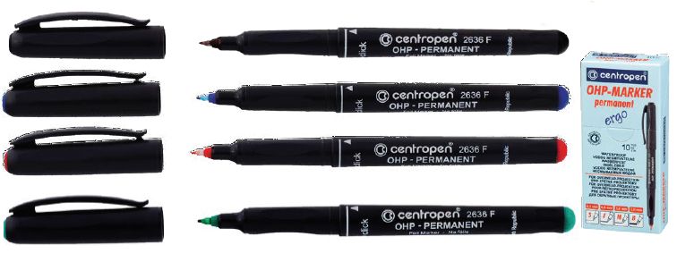Маркер ЦЕНТРОПЕН 2636 OHP F 0.6 ЧЕРЕН !!!