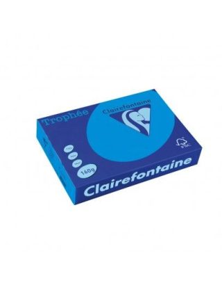 Картон CLAIRE 160гр А4 250Л INT.BLUE №1022 !!!