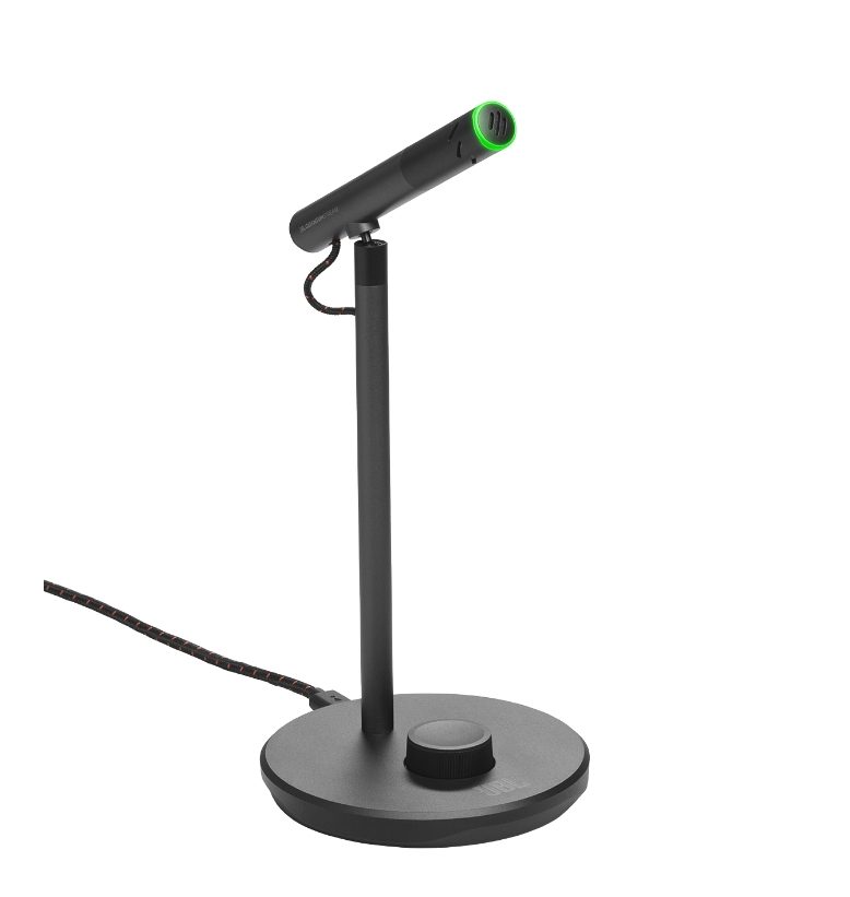 JBL QUANTUM Stream Talk - USB кондензаторен микрофон за стрийминг, запис и игри