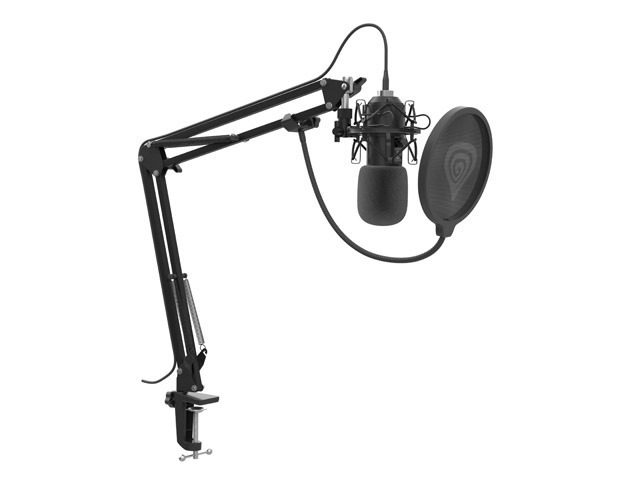 Genesis Microphone Radium 400 G2 Studio USB ARM Popfilter