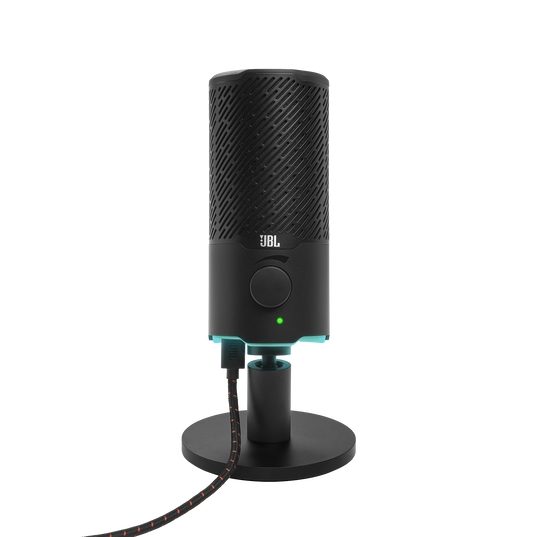 JBL Quantum Stream - Dual pattern premium USB microphone for streaming, recording and gaming