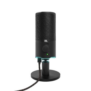 JBL Quantum Stream - Dual pattern premium USB microphone for streaming, recording and gaming