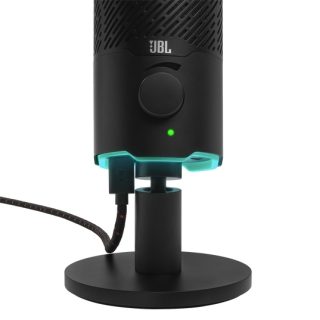 JBL Quantum Stream - Dual pattern premium USB microphone for streaming, recording and gaming